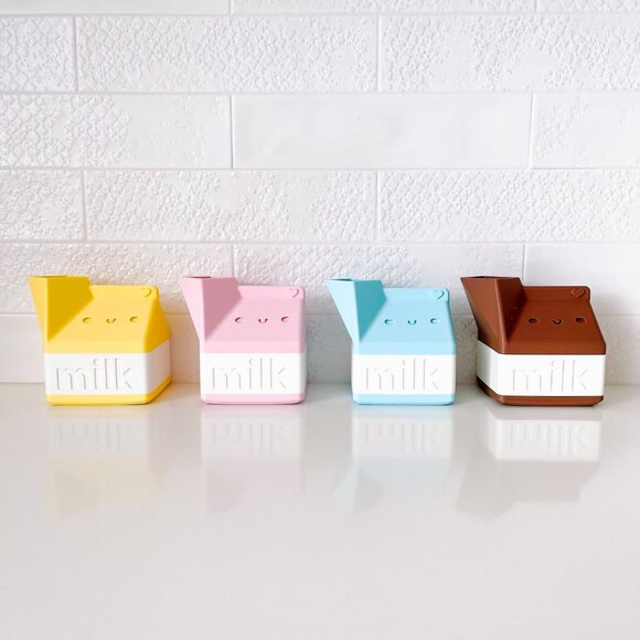 milk carton pencil holder // desk decor //play room decor - Picture 9 of 9